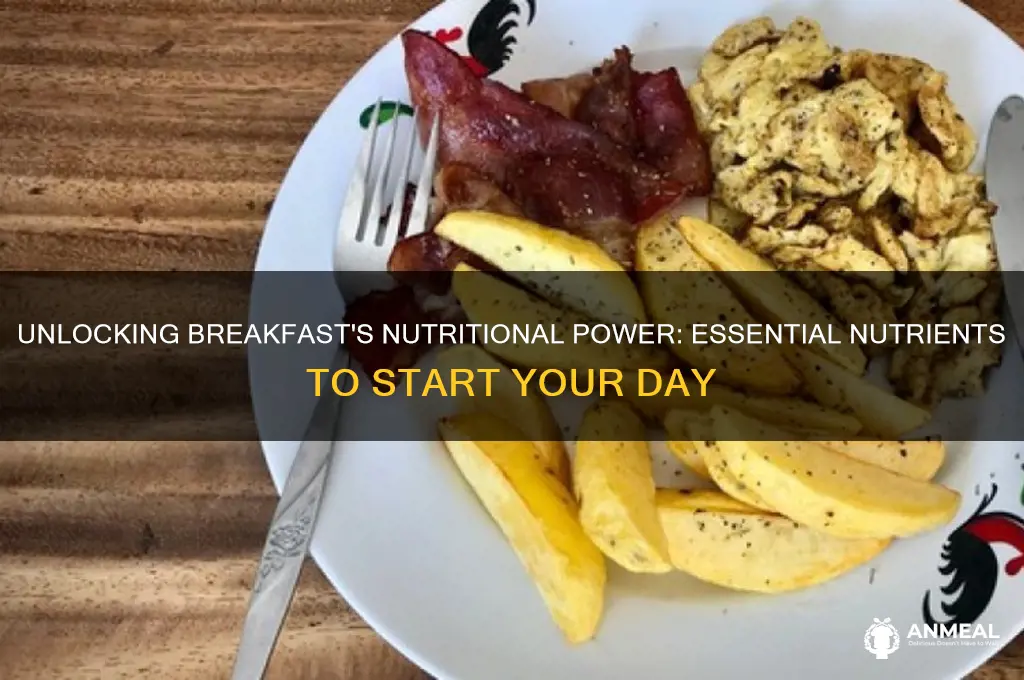 what is the nutritional value of breakfast