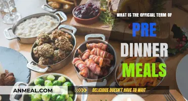 Exploring the Official Term for Pre-Dinner Meals: Appetizers or Starters?