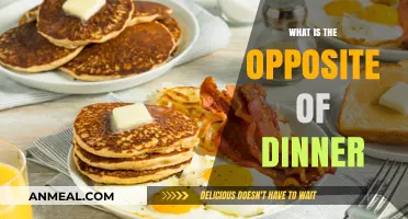 Beyond the Plate: Exploring the Concept Opposite to Dinner