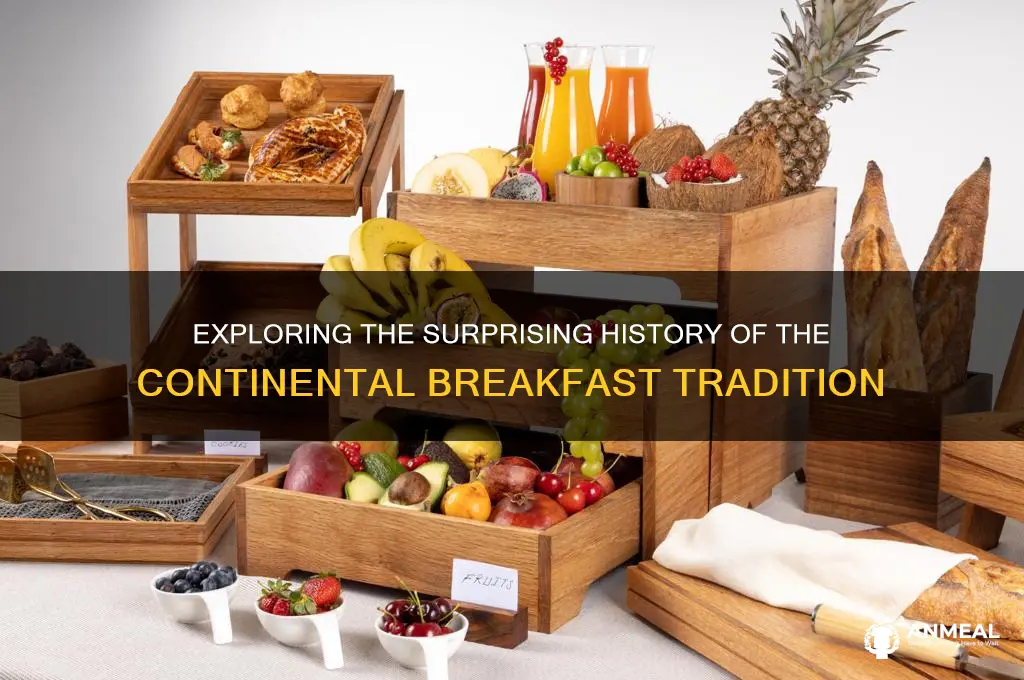 what is the origin of continental breakfast