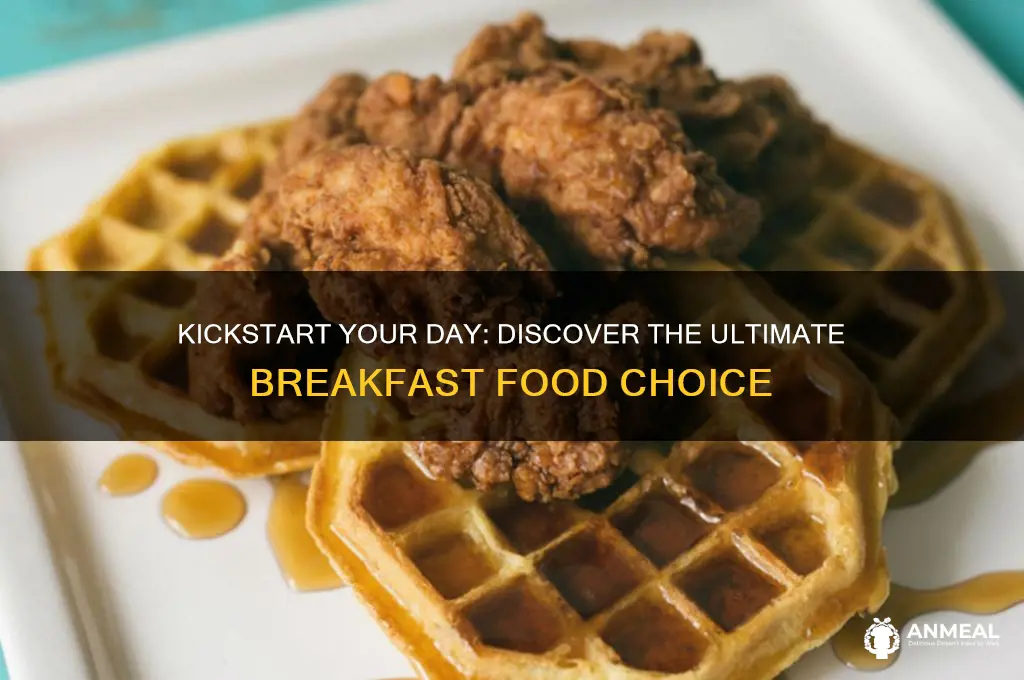 what is the perfect food for breakfast