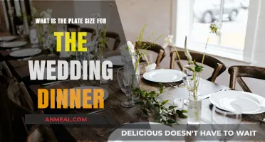 Choosing the Perfect Plate Size for Your Wedding Dinner Reception