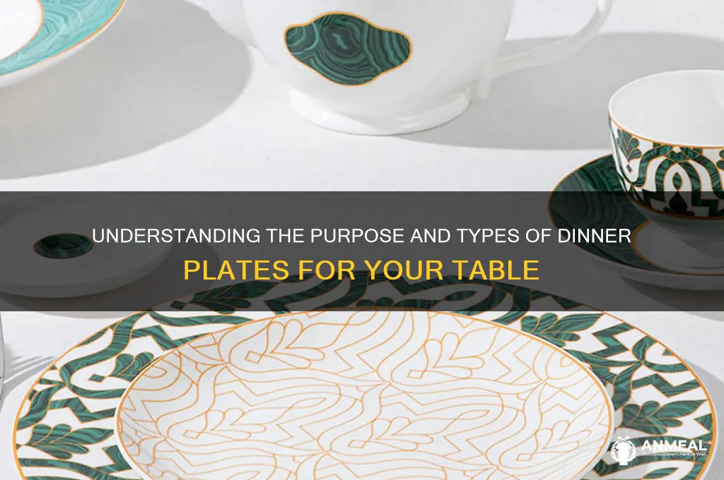 what is the plates that goes under dinner