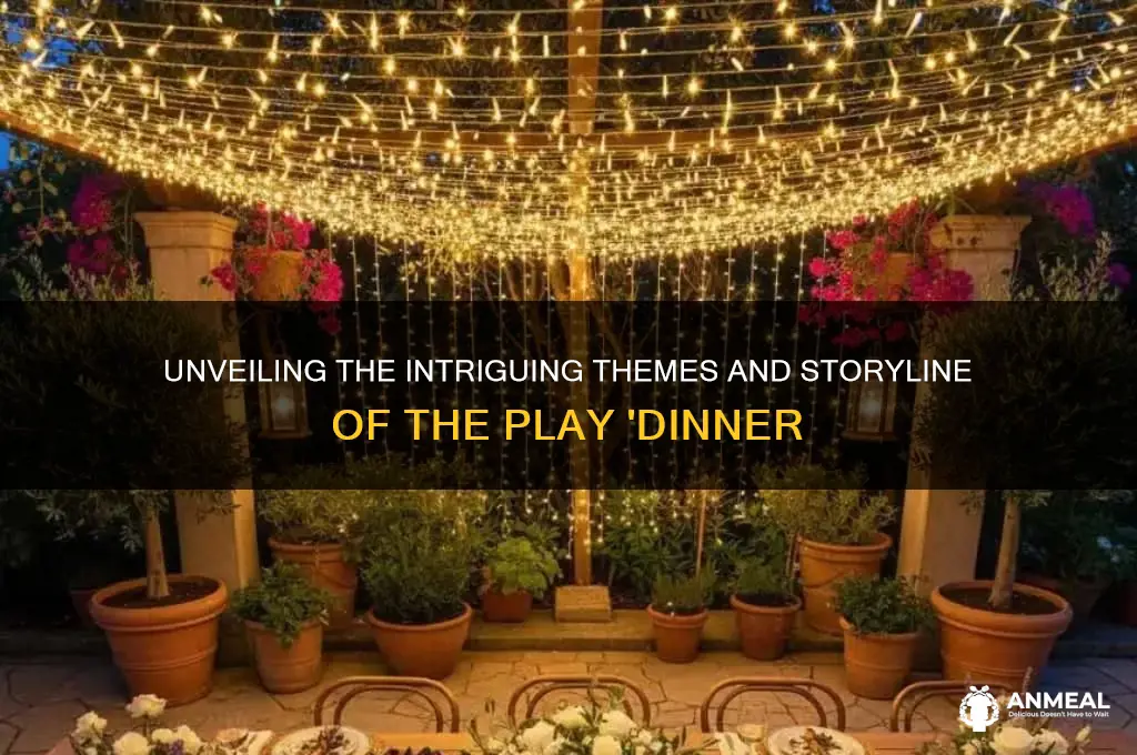 what is the play dinner about