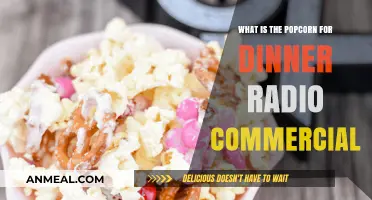 Popcorn for Dinner Radio Commercial: Unpacking the Snack Ad's Appeal