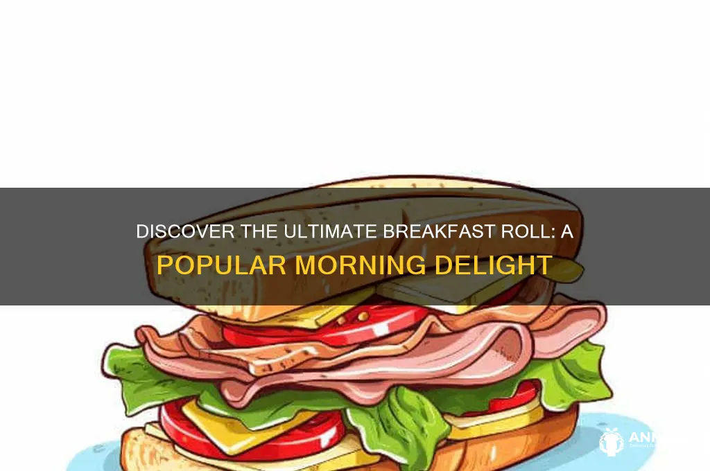 what is the popular breakfast roll