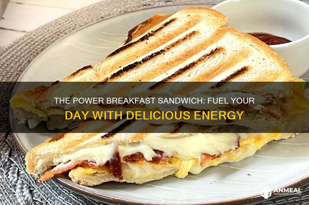 what is the power breakfast sandwich