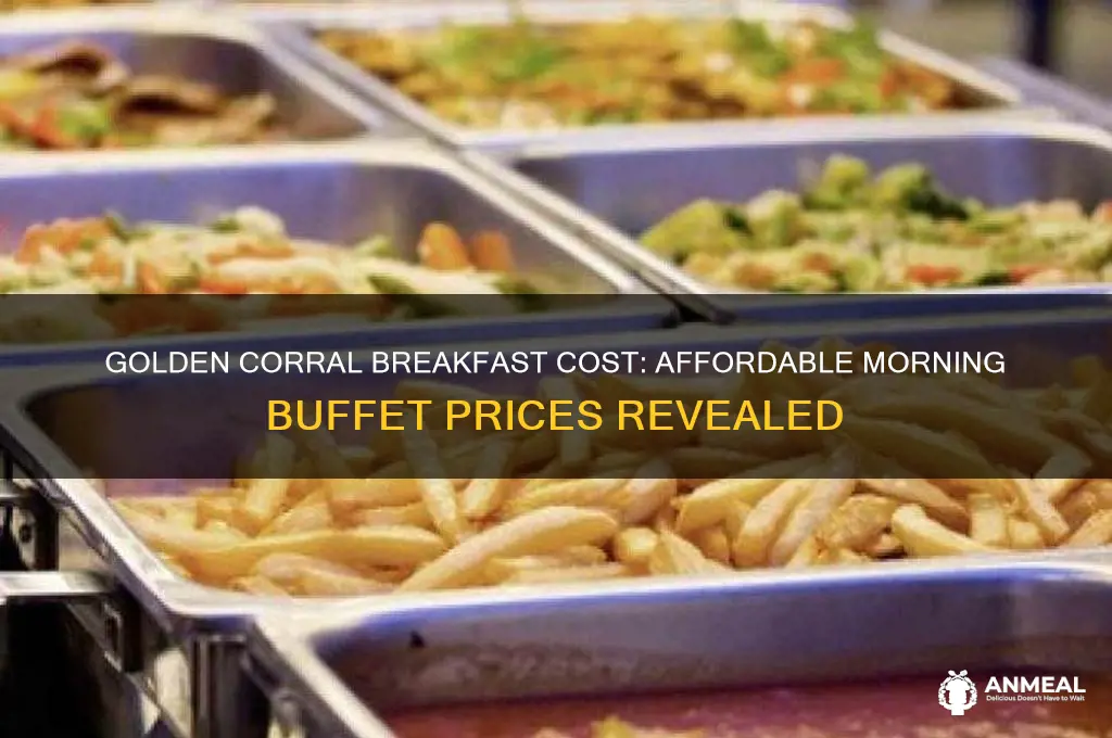 what is the price for breakfast at golden corral