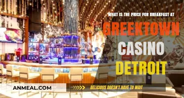 Greektown Casino Detroit Breakfast Prices: What to Expect