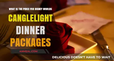 Disney World Candlelight Dinner Packages: Pricing and Details Revealed