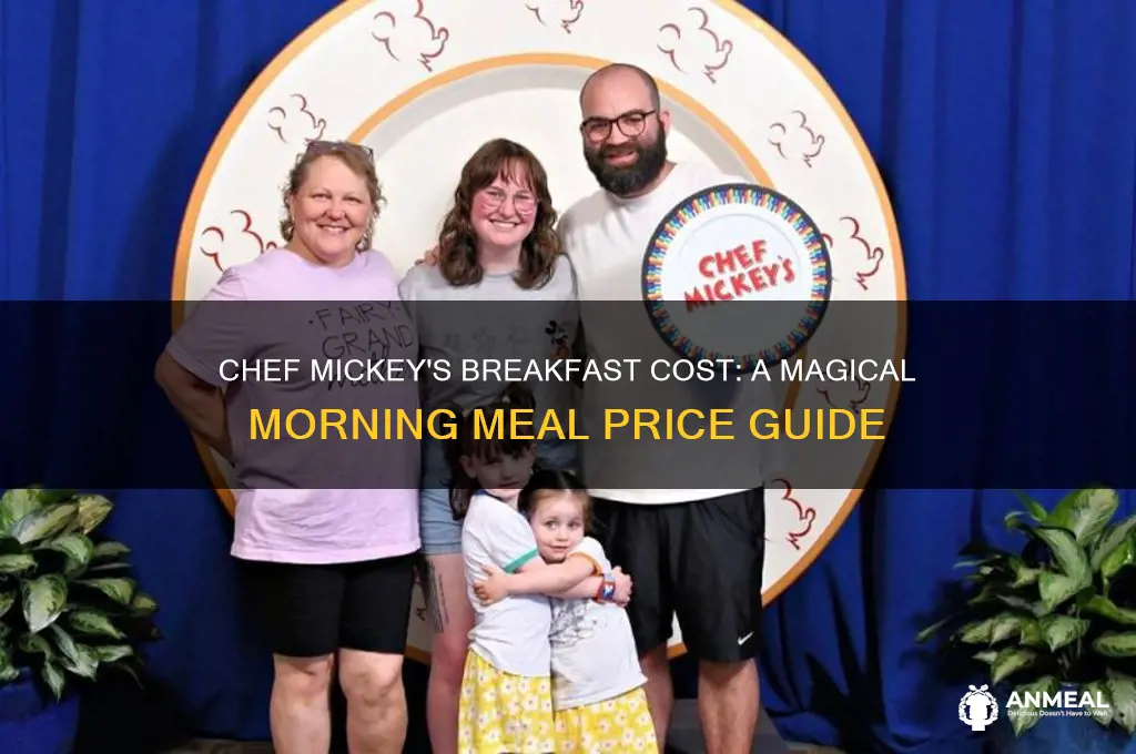 what is the price of chef mickey