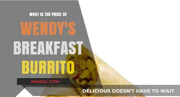 Wendy's Breakfast Burrito Price: A Tasty Morning Treat Cost