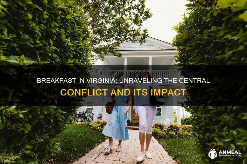 what is the primary conflict in breakfast in virginia