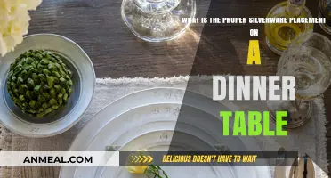 Mastering Table Etiquette: The Art of Silverware Placement for Dinner