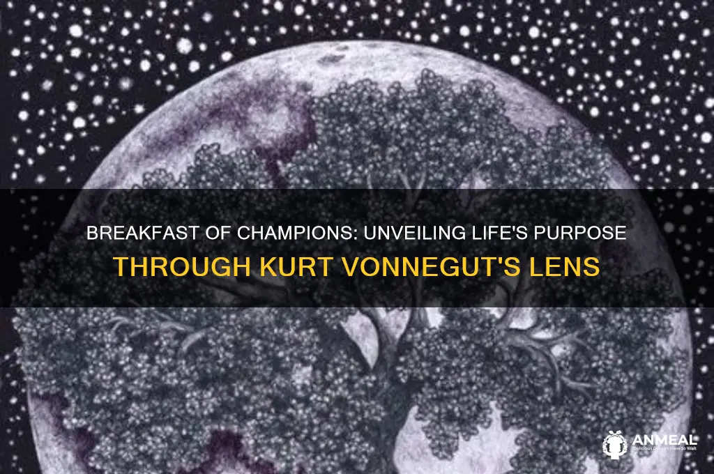 what is the purpose of life breakfast of champions