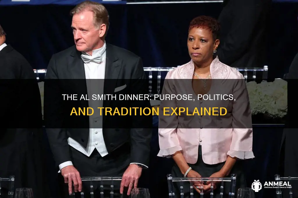 what is the purpose of the al smith dinner