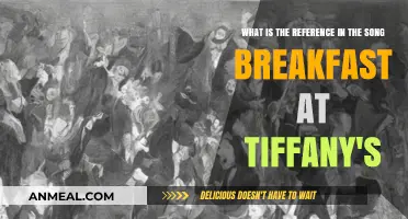 Breakfast at Tiffany's Lyrics: Unraveling the Iconic Song's Reference