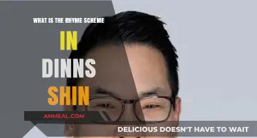 Unraveling the Rhyme Scheme in Dinns Shin: A Poetic Analysis