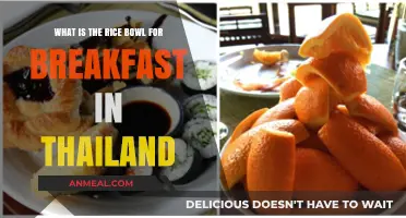 Discover Thailand's Breakfast Rice Bowl: A Cultural Culinary Delight