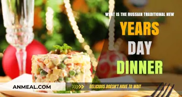 Exploring Russia's Festive Feast: Traditional New Year's Day Dinner Delights