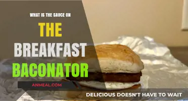 Unveiling Wendy's Breakfast Baconator Sauce: A Tasty Mystery Explained