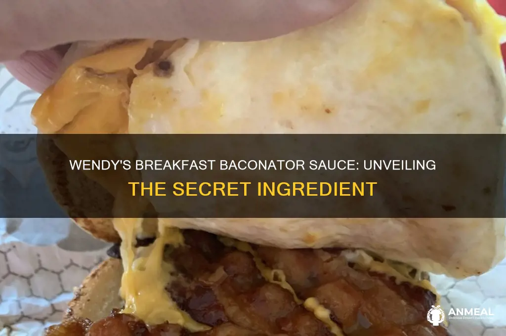 what is the sauce on wendy
