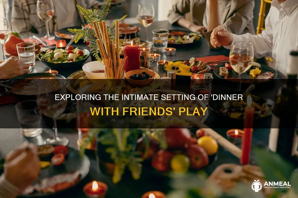 what is the setting of dinner with friends
