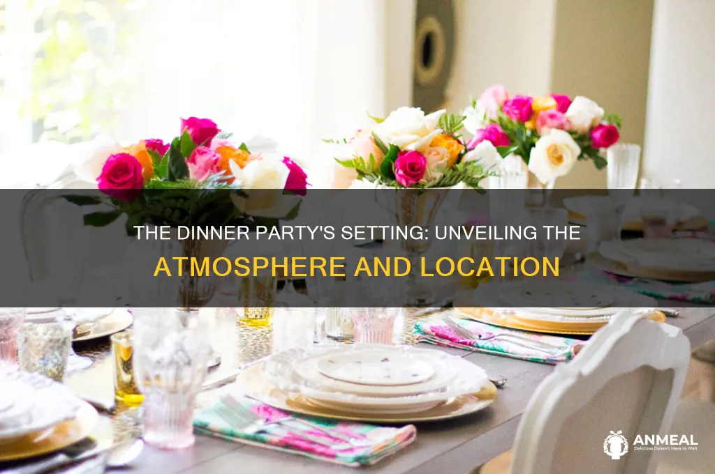 what is the setting of the story the dinner party