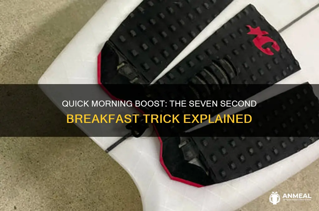 what is the seven second breakfast trick