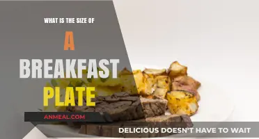 Standard Breakfast Plate Size Guide: Dimensions for Perfect Portions
