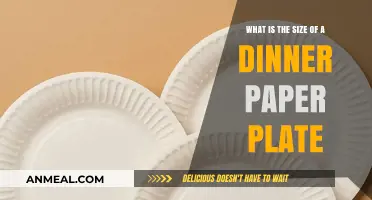 Standard Dinner Paper Plate Size Guide: Dimensions Explained