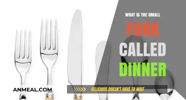 What is the Small Fork Called at Dinner? A Guide