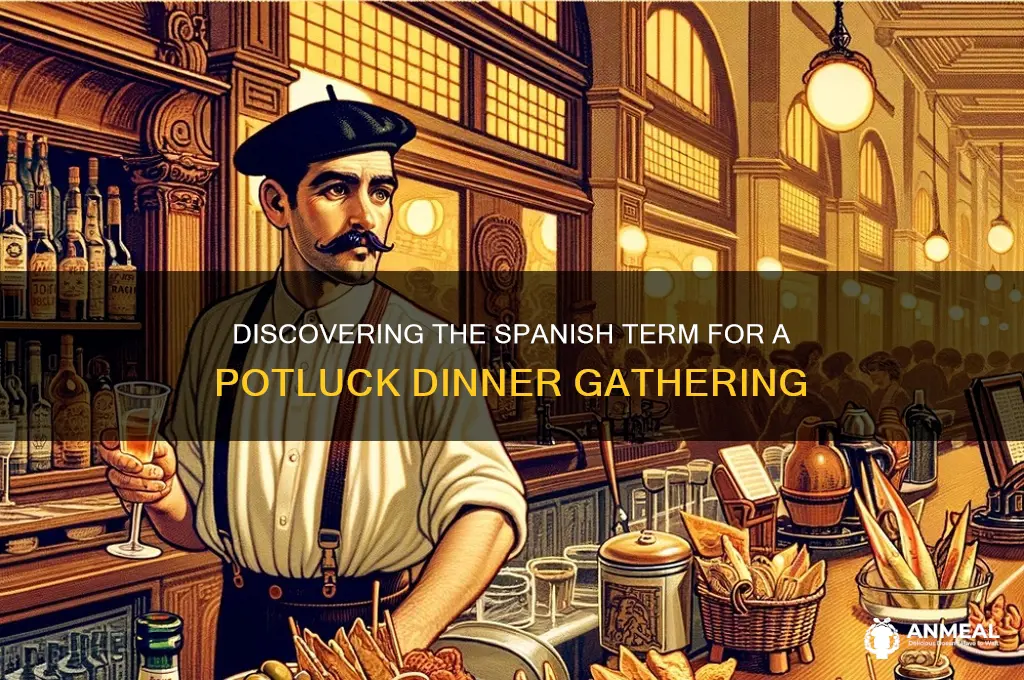what is the spanish for potluck dinner