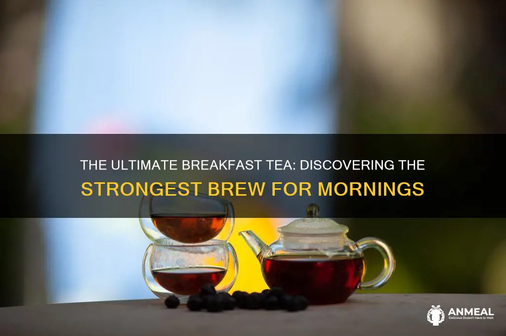 what is the strongest breakfast rea