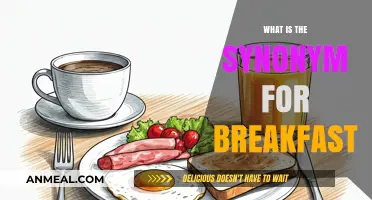Exploring Morning Meal Synonyms: What's Another Word for Breakfast?