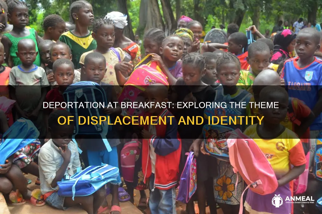 what is the theme of deportation at breakfast