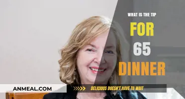 Calculating the Perfect Tip for a $65 Dinner: A Simple Guide