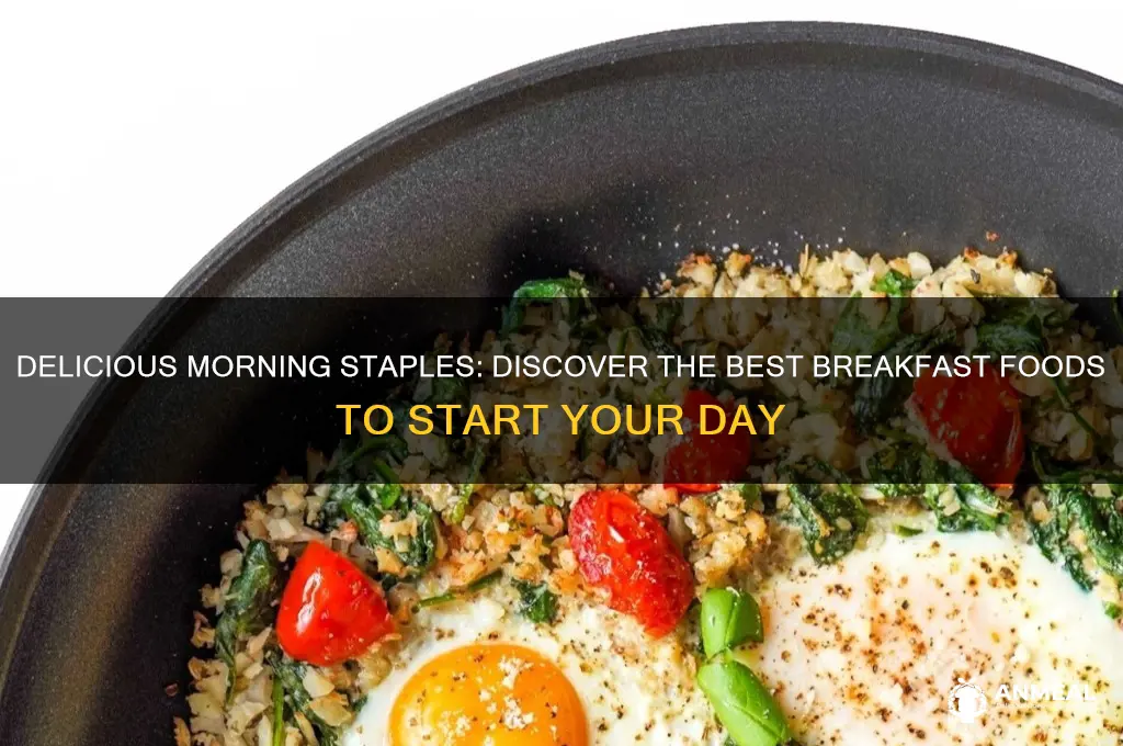 what is the top breakfast foods