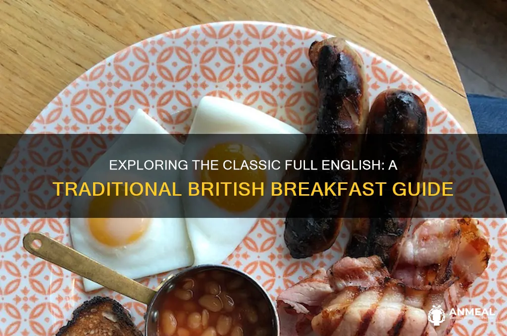 what is the traditional british breakfast
