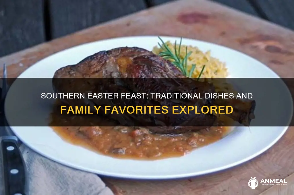 what is the traditional southern easter dinner