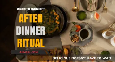Transform Your Digestion: The Two-Minute After-Dinner Ritual Explained