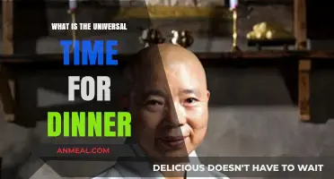 Exploring the Global Dinner Hour: What’s the Universal Time for Dinner?