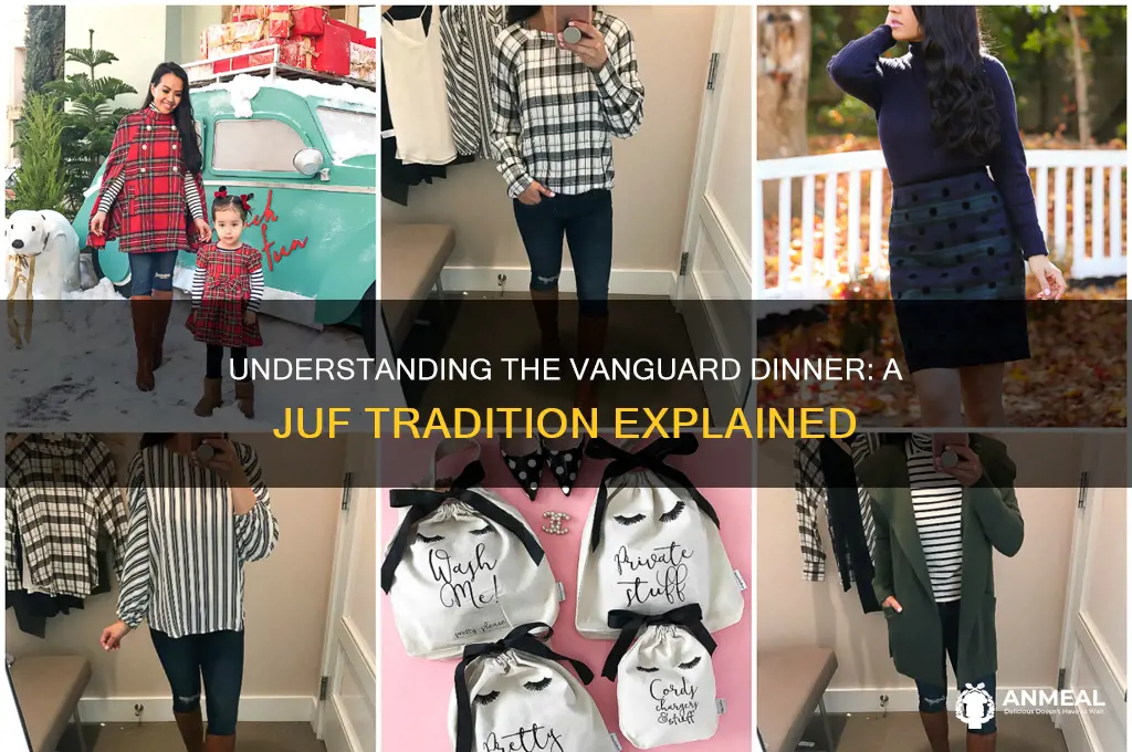 what is the vanguard dinner at juf