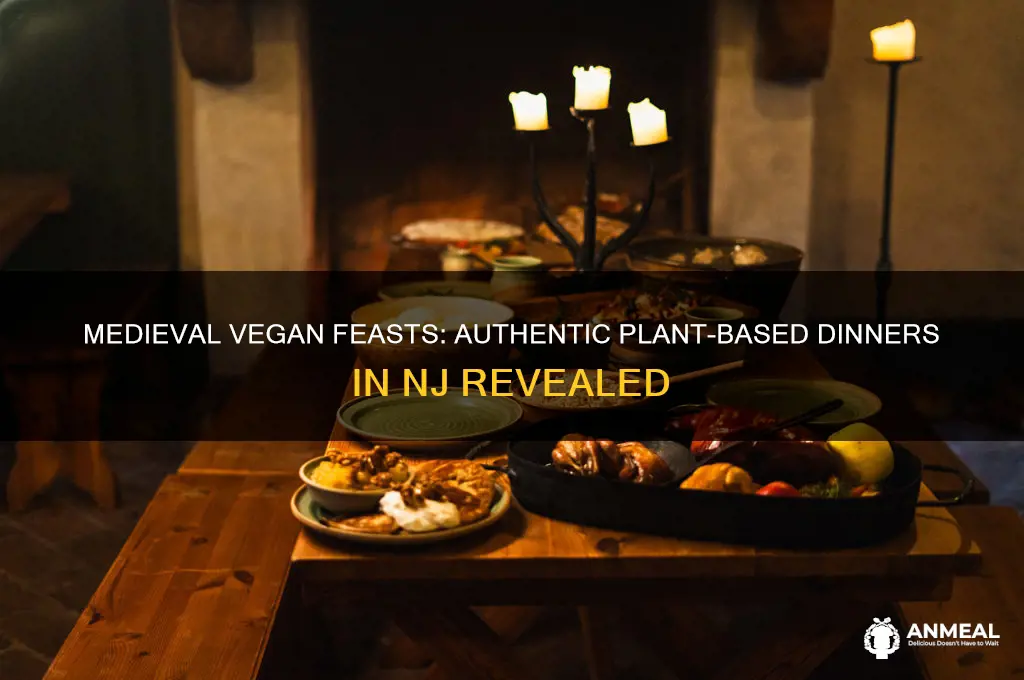 what is the vegan dinner for midievil timesin nj