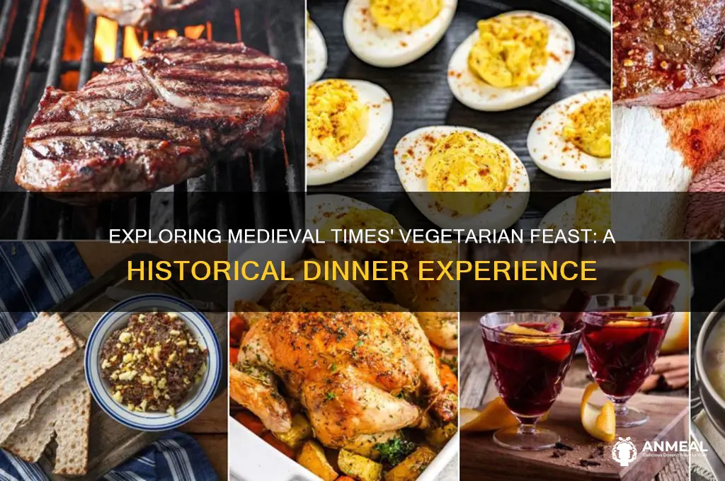 what is the vegetarian dinner at medieval times