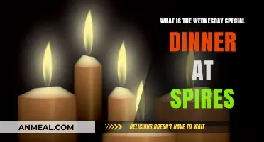 Discover Spires' Wednesday Special Dinner: A Culinary Delight Unveiled