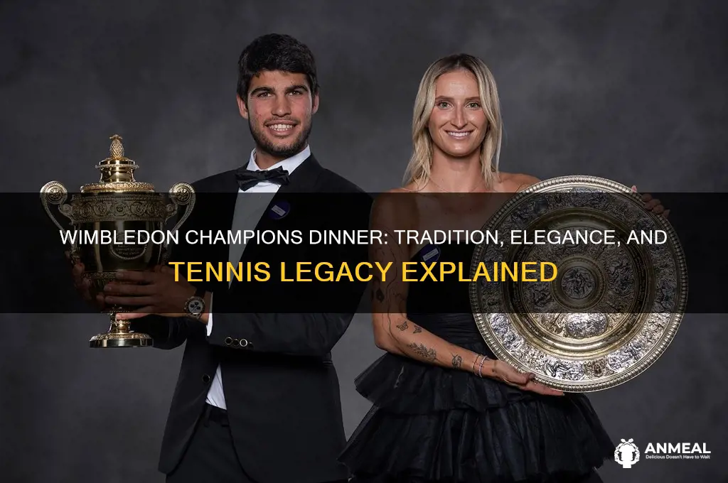 what is the wimbledon champions dinner