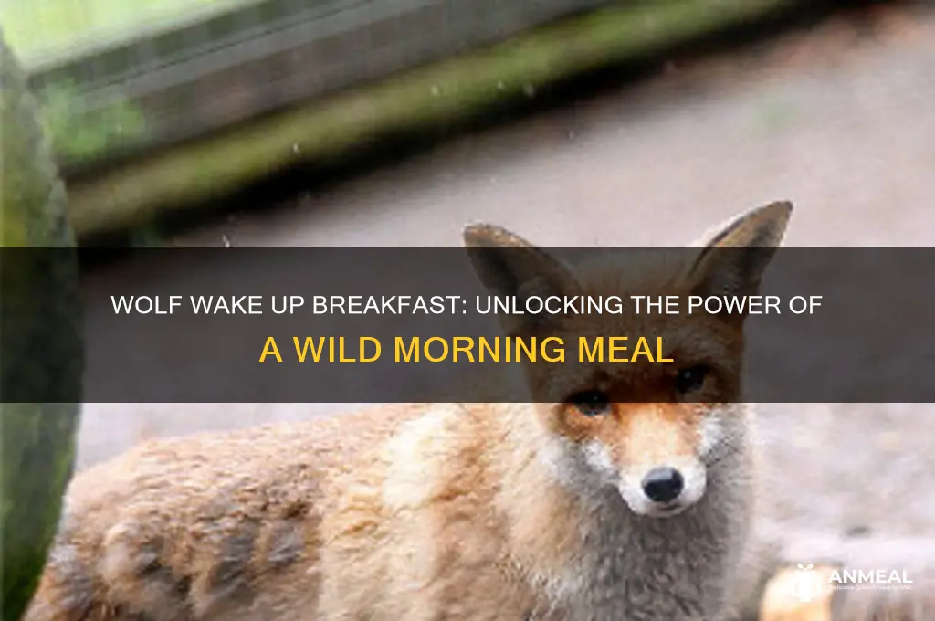 what is the wolf wake up breakfast