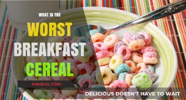 The Worst Breakfast Cereal: Uncovering the Least Appealing Morning Option