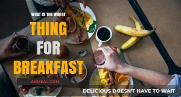 Avoid These Breakfast Mistakes: The Worst Morning Meal Choices